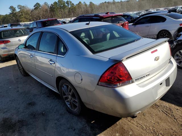 2G1WC5E38C1175390 - 2012 CHEVROLET IMPALA LTZ SILVER photo 2