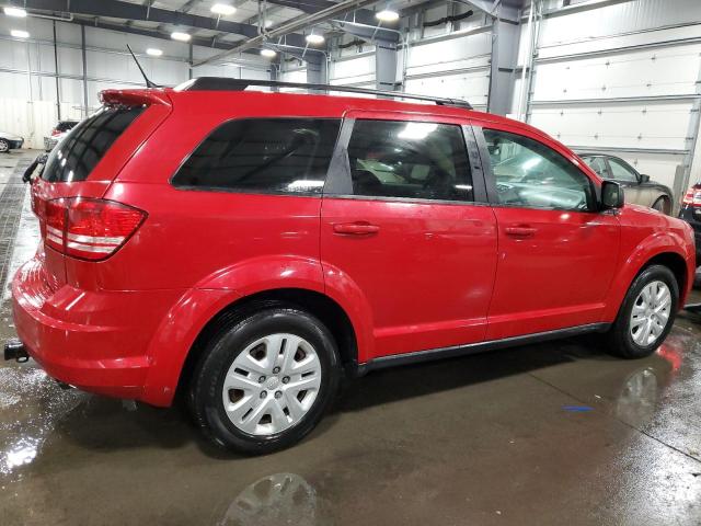 3C4PDCAB9GT223655 - 2016 DODGE JOURNEY SE RED photo 3