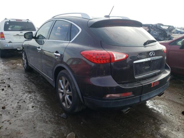 JN1AJ0HR4AM754388 - 2010 INFINITI EX35 BASE Շագանակագույն լուսանկար 3