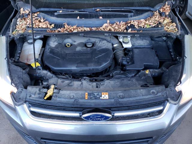 1FMCU0H95DUC86779 - 2013 FORD ESCAPE SEL GRAY photo 11