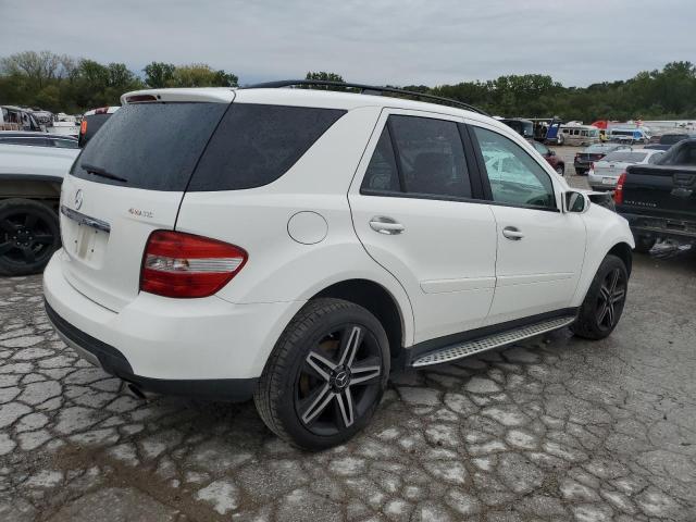 4JGBB86E87A160065 - 2007 MERCEDES-BENZ ML 350 WHITE photo 3