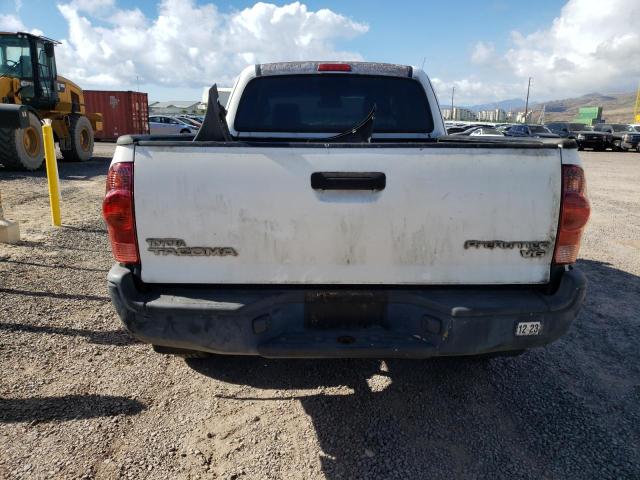 5TETU62N68Z590665 - 2008 TOYOTA TACOMA PRERUNNER ACCESS CAB WHITE photo 6