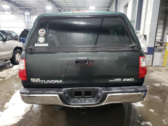 5TBBT44155S462142 - 2005 TOYOTA TUNDRA ACCESS CAB SR5 GREEN photo 6