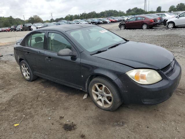 1G1AK55F767807908 - 2006 CHEVROLET COBALT LS BLACK photo 4