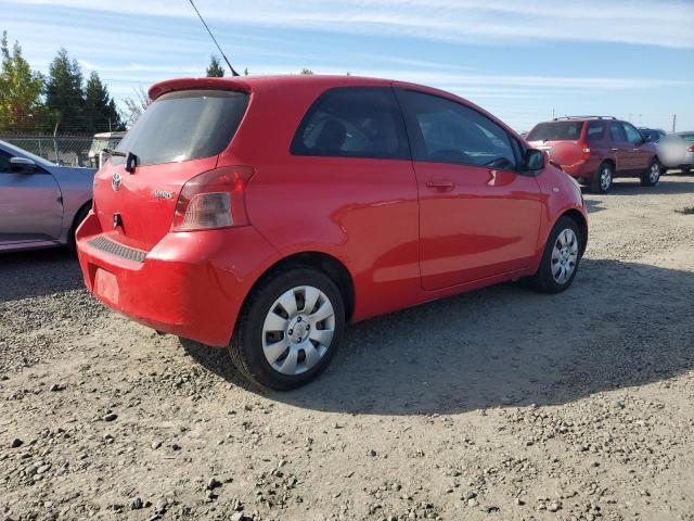 JTDJT903X75083640 - 2007 TOYOTA YARIS RED photo 3