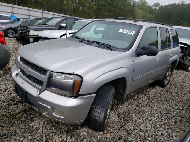 1GNDS13S382192276 - 2008 CHEVROLET TRAILBLAZE LS SILVER photo 1