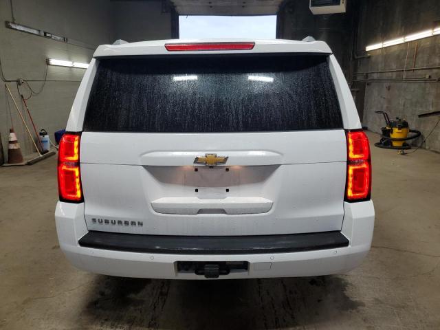 1GNSKHKC5HR234674 - 2017 CHEVROLET SUBURBAN K1500 LT WHITE photo 6