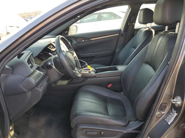 SHHFK7H95KU412658 - 2019 HONDA CIVIC SPORT TOURING GRAY photo 7