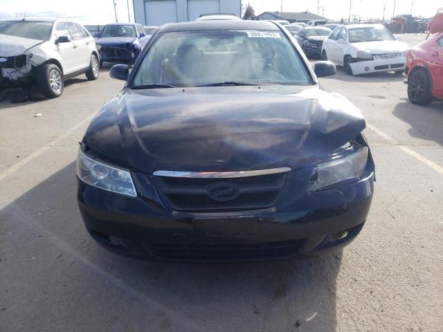 5NPEU46C66H168479 - 2006 HYUNDAI SONATA GLS BLACK photo 5