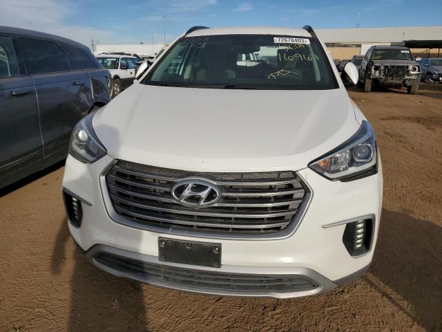 KM8SMDHF7HU223004 - 2017 HYUNDAI SANTA FE SE WHITE photo 5