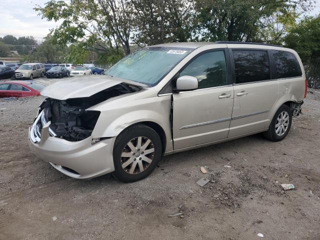 2C4RC1BG0ER125558 - 2014 CHRYSLER TOWN & COU TOURING ოქროსფერი ფოტო 1