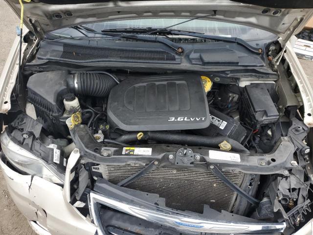 2C4RC1BG0ER125558 - 2014 CHRYSLER TOWN & COU TOURING ოქროსფერი ფოტო 11