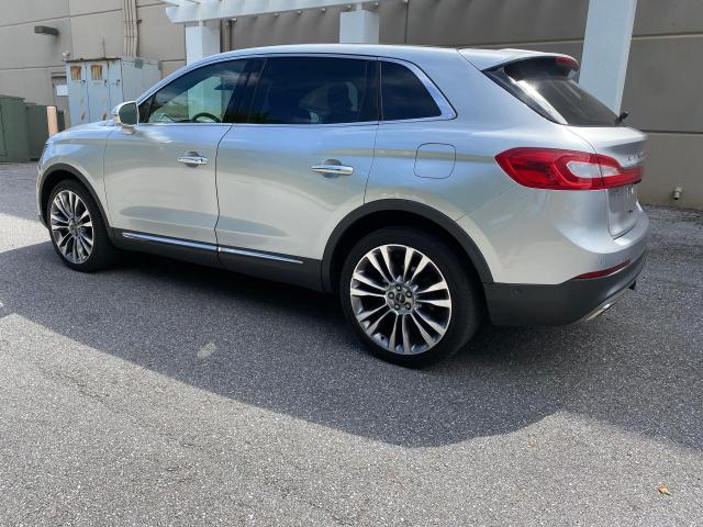 2LMPJ8LP6JBL19163 - 2018 LINCOLN MKX RESERVE فضي صورة 3