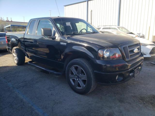 1FTRX12W26NA55393 - 2006 FORD F150 BLACK photo 4