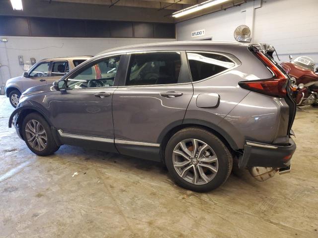 7FARW2H93ME032201 - 2021 HONDA CR-V TOURING GRAY photo 2