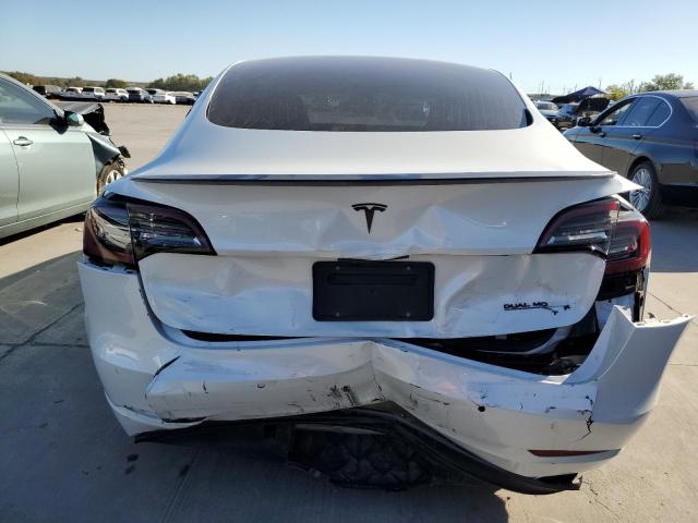 5YJ3E1EC5LF642193 - 2020 TESLA MODEL 3 WHITE photo 6