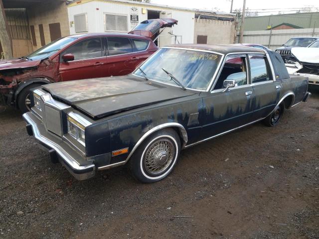 1C3BF66P8FX635454 - 1985 CHRYSLER FIFTH AVEN BLUE photo 1