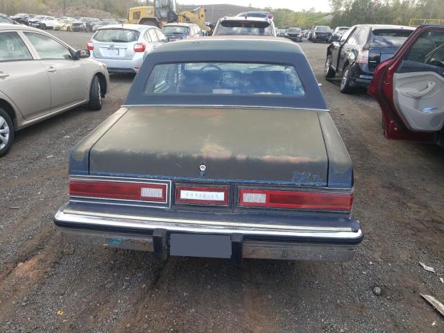 1C3BF66P8FX635454 - 1985 CHRYSLER FIFTH AVEN BLUE photo 6