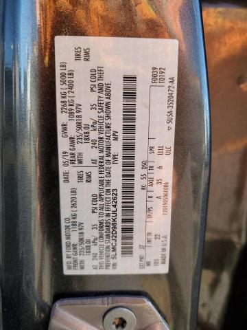 5LMCJ2D98KUL42623 - 2019 LINCOLN MKC SELECT 灰色 照片 13