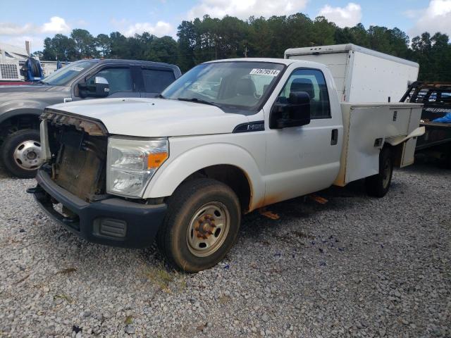 1FDBF2A67EEB47539 - 2014 FORD F250 SUPER DUTY WHITE photo 1