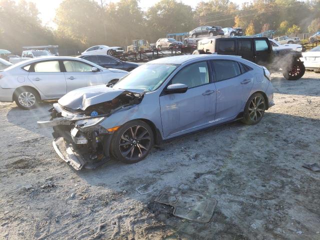 SHHFK7H40KU218981 - 2019 HONDA CIVIC SPORT ნაცრისფერი ფოტო 1