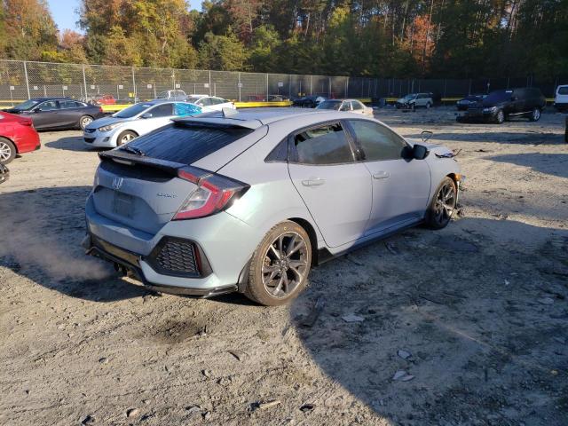 SHHFK7H40KU218981 - 2019 HONDA CIVIC SPORT ნაცრისფერი ფოტო 3