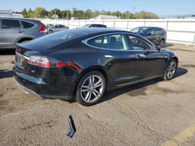 5YJSA1CN7DFP24665 - 2013 TESLA MODEL S BLACK photo 3