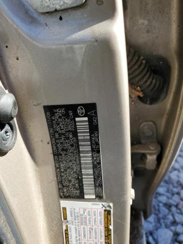 JTNBE46K473073189 - 2007 TOYOTA CAMRY CE TAN photo 12