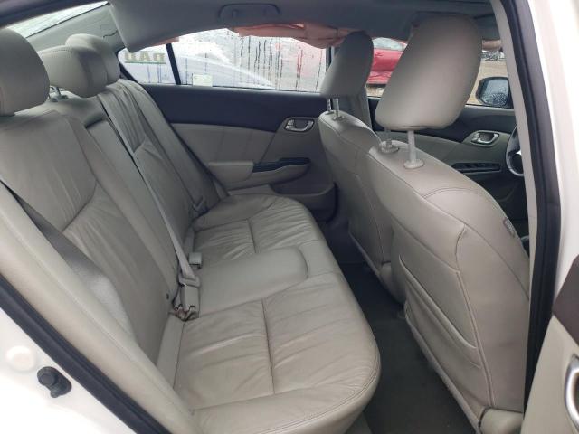 2HGFB2F94CH534433 - 2012 HONDA CIVIC EXL WHITE photo 10