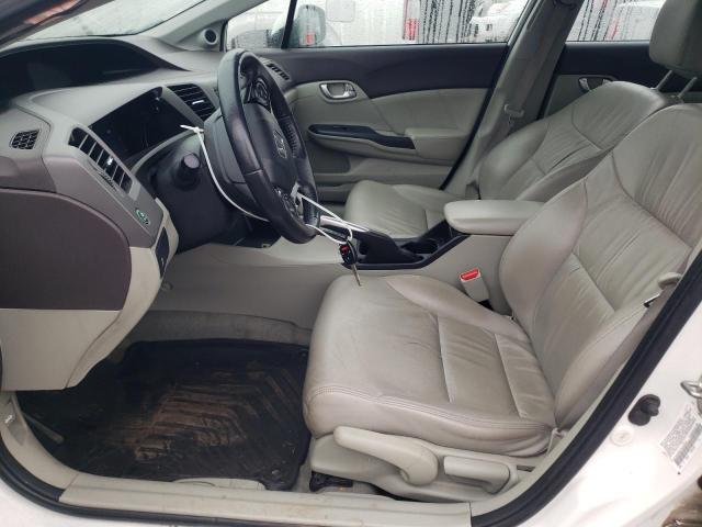 2HGFB2F94CH534433 - 2012 HONDA CIVIC EXL WHITE photo 7