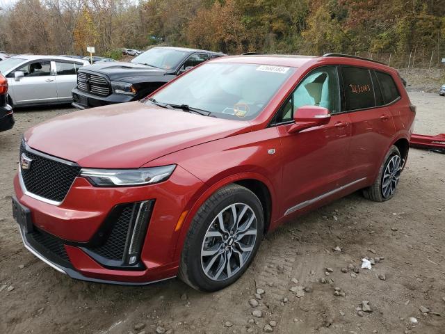 1GYKPGRS6MZ174846 - 2021 CADILLAC XT6 SPORT RED photo 1