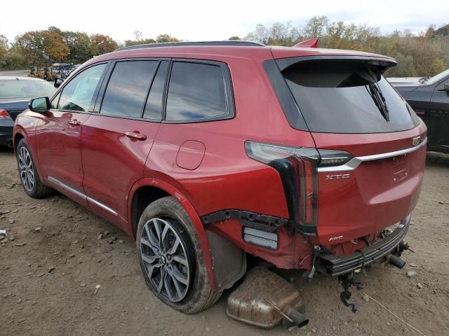 1GYKPGRS6MZ174846 - 2021 CADILLAC XT6 SPORT RED photo 2