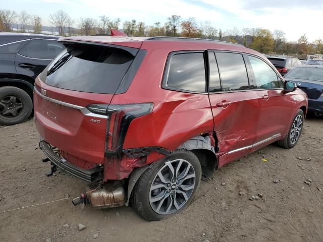 1GYKPGRS6MZ174846 - 2021 CADILLAC XT6 SPORT RED photo 3