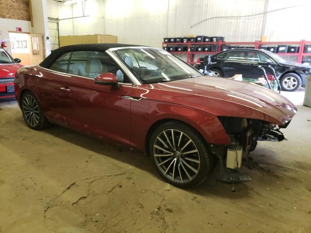 WAU2NGF54JN013471 - 2018 AUDI A5 PRESTIGE RED photo 4