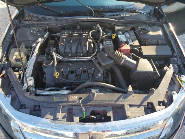 3FAHP0JG4AR345002 - 2010 FORD FUSION SEL BLACK photo 11