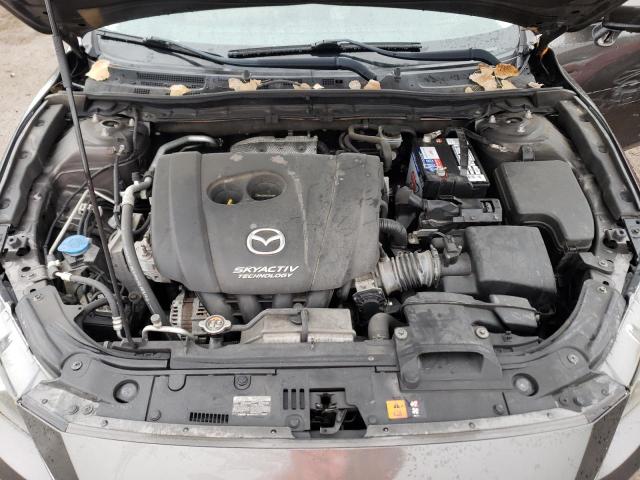 JM1BM1J79G1322588 - 2016 MAZDA 3 SPORT GRAY photo 11