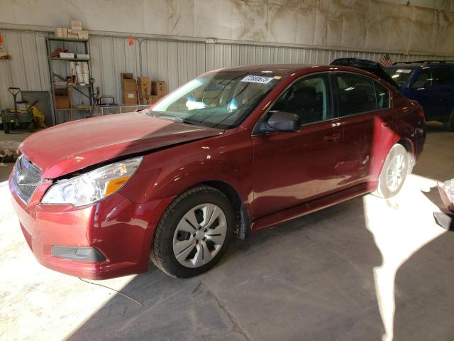 4S3BMCA65B3226294 - 2011 SUBARU LEGACY 2.5I BURGUNDY photo 1