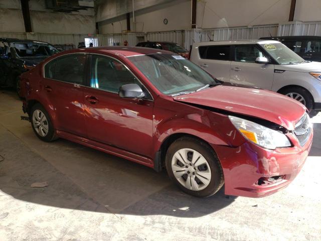 4S3BMCA65B3226294 - 2011 SUBARU LEGACY 2.5I BURGUNDY photo 4