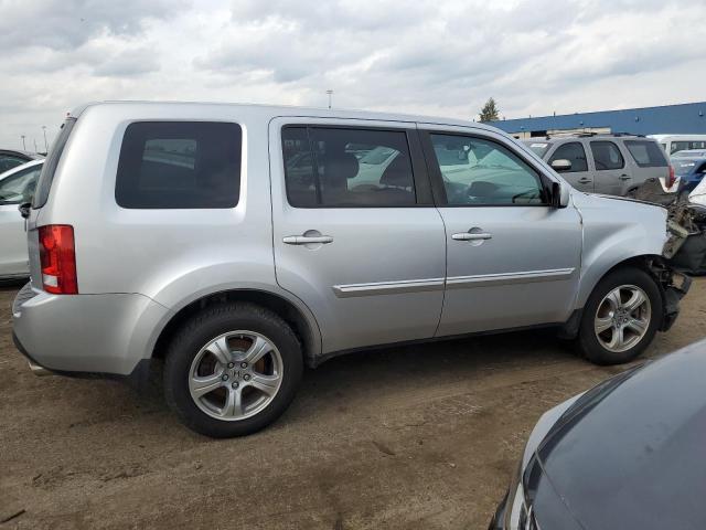 5FNYF4H59DB062061 - 2013 HONDA PILOT EXL SILVER photo 3