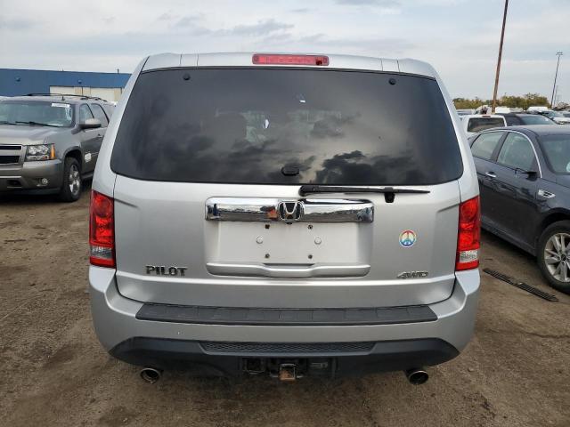 5FNYF4H59DB062061 - 2013 HONDA PILOT EXL SILVER photo 6