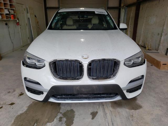 5UXTR7C50KLF28661 - 2019 BMW X3 SDRIVE30I WHITE photo 5