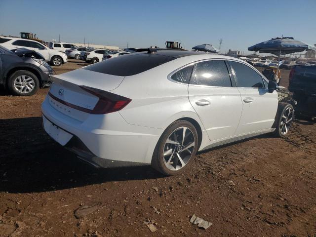 5NPEJ4J23MH089002 - 2021 HYUNDAI SONATA SEL PLUS WHITE photo 3