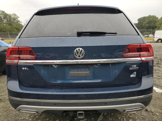 1V2MR2CA5KC512893 - 2019 VOLKSWAGEN ATLAS SEL BLUE photo 6