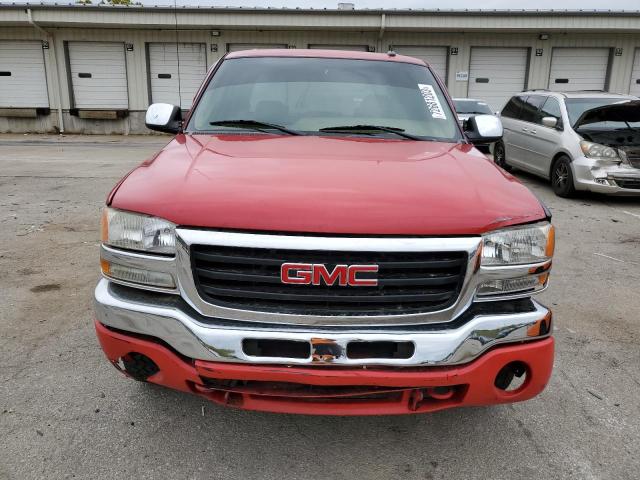 2GTEK13T951212225 - 2005 GMC NEW SIERRA K1500 RED photo 5