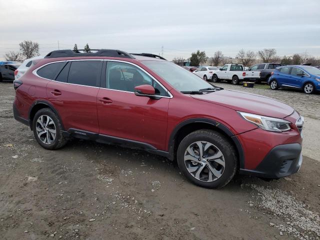 4S4BTANC3L3261646 - 2020 SUBARU OUTBACK LIMITED RED photo 4