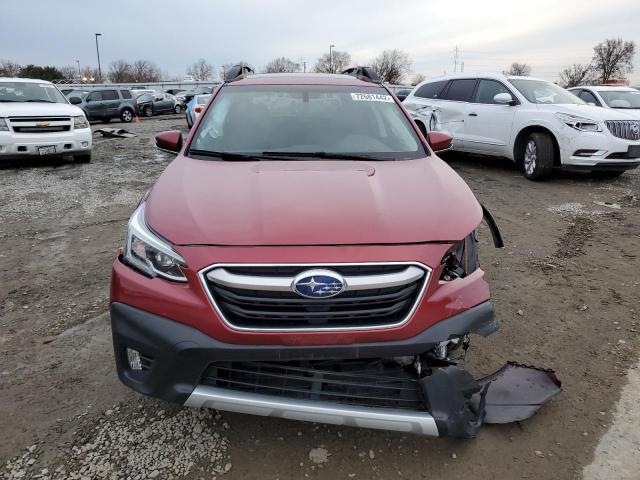 4S4BTANC3L3261646 - 2020 SUBARU OUTBACK LIMITED RED photo 5