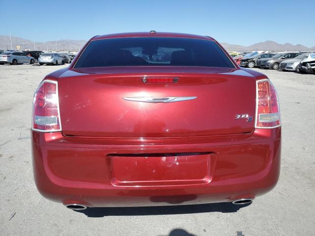 2C3CCABG3EH136280 - 2014 CHRYSLER 300 S RED photo 6