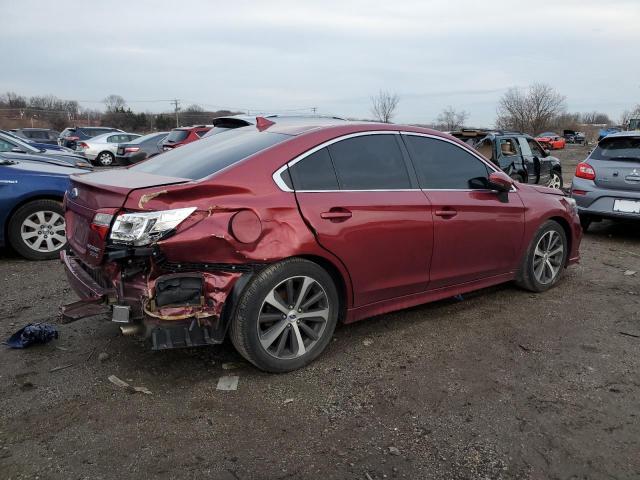 4S3BNEN61K3010106 - 2019 SUBARU LEGACY 3.6R LIMITED RED photo 3