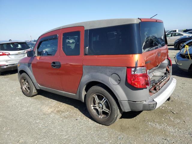 5J6YH18564L014713 - 2004 HONDA ELEMENT EX ORANGE photo 2