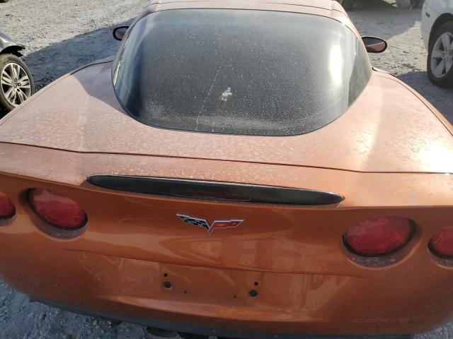 1G1YY26E185125347 - 2008 CHEVROLET CORVETTE Z06 ORANGE photo 10